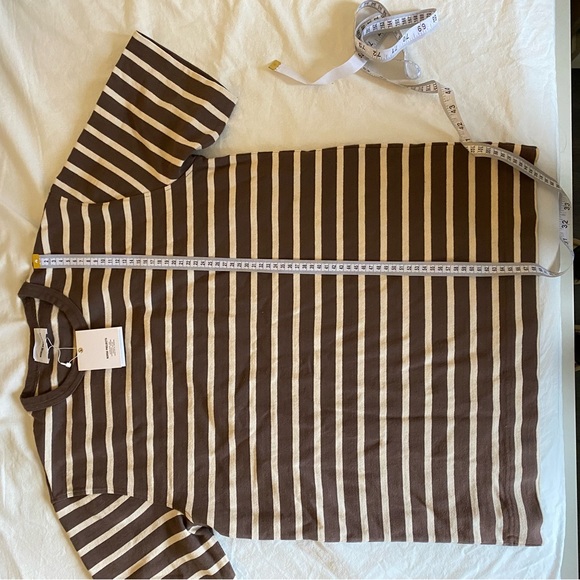 Norse Projects Holger Compact Cotton Bold Stripe Tee - Picture 10 of 12